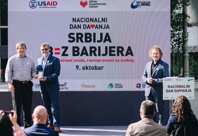 dobrocinitim nacionalni dan davanja obelezavanja botanicka basta mihajlo pupin pristupacnost srbija bez barijera