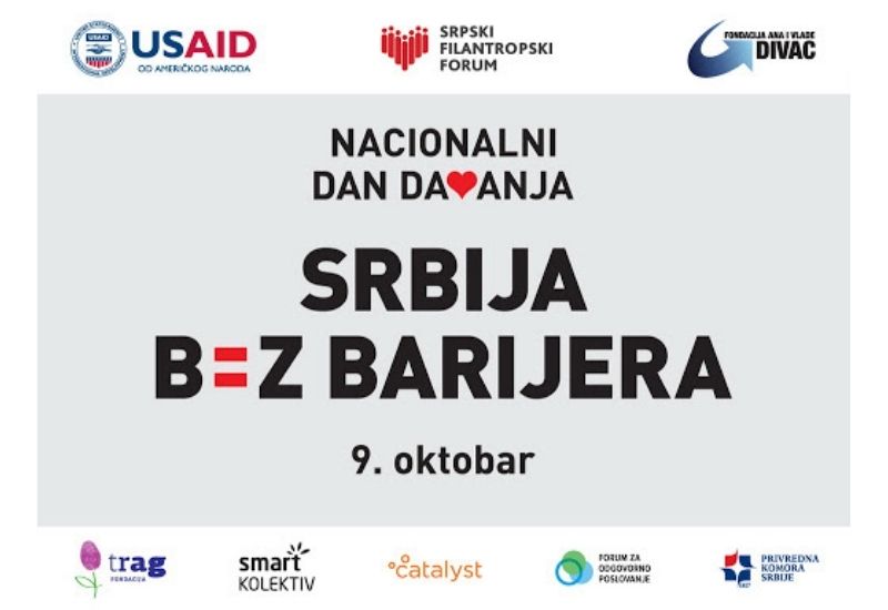 dobrocinitim srbija bez barijera nacionalni dan davanja mesec pristupacnosti